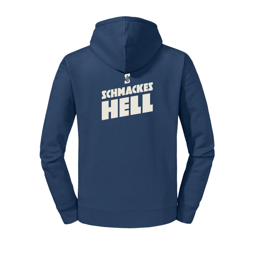 Schmackes Hoodie Unisex Indigo Blue XXL