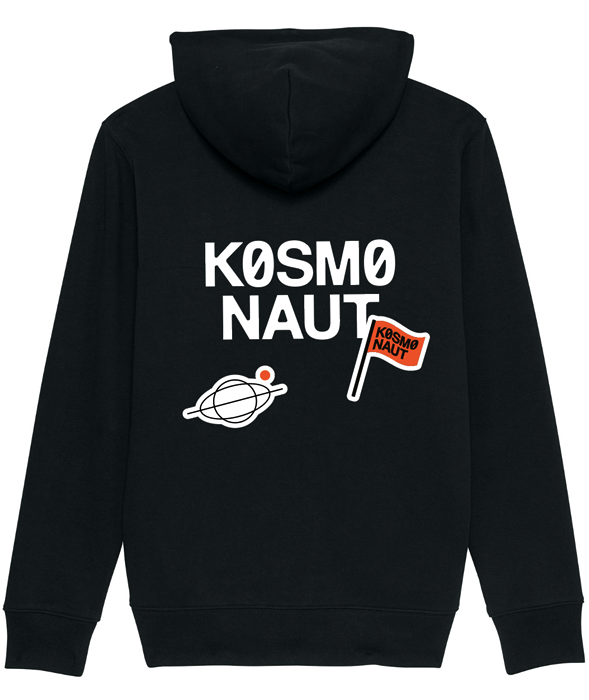 Kosmonaut Zip Hoodyjacke 2 Schwarz XS