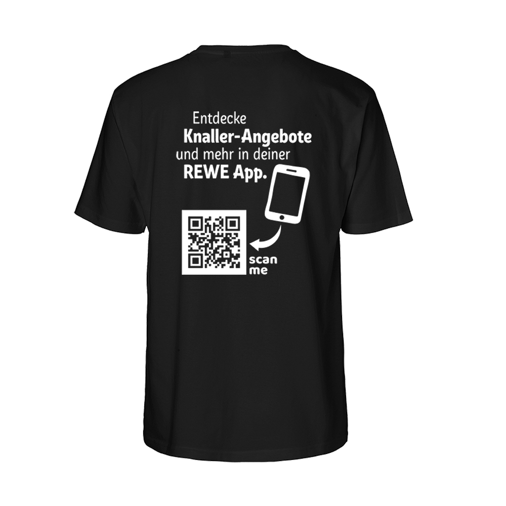 ScanMe T-Shirt Unisex schwarz 3XL