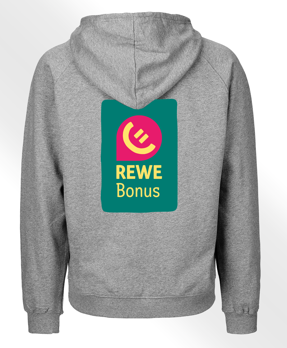 REWE Bonus Ambassador Hoody Grau XL