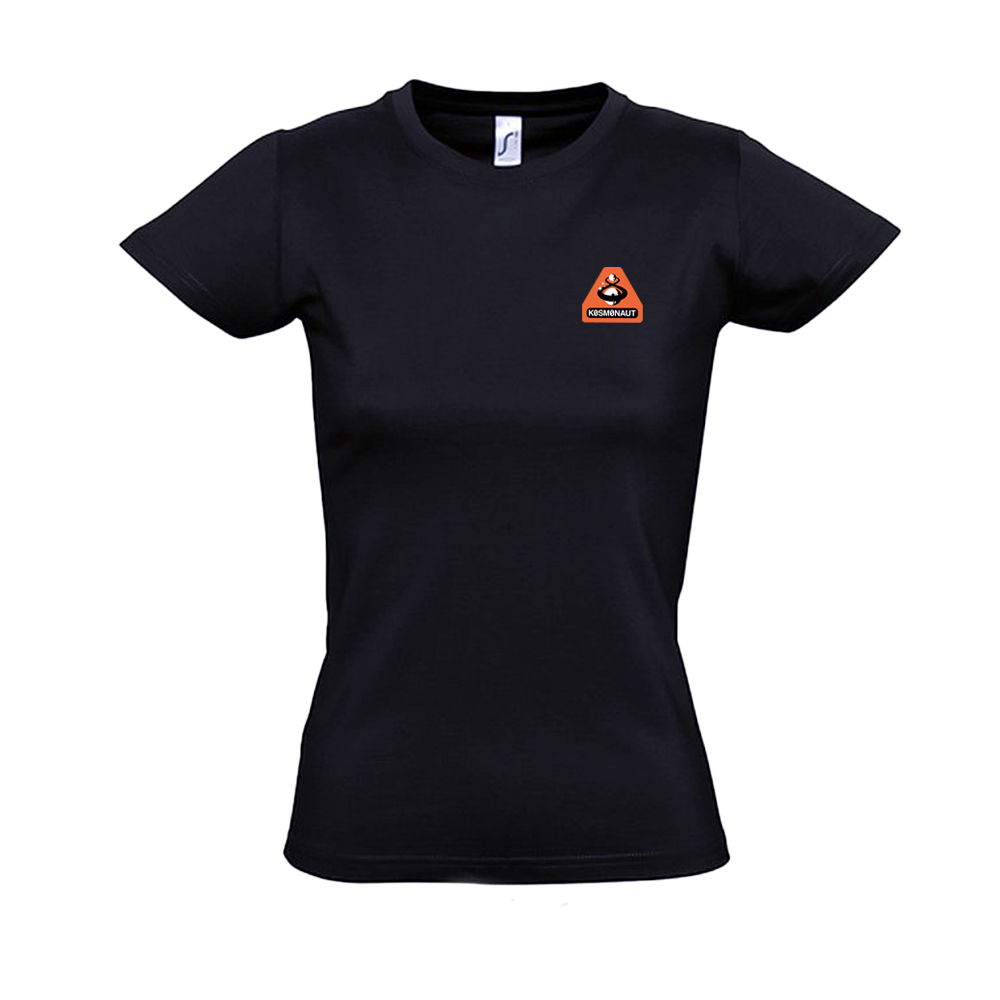 Kosmonaut Damen T-Shirt Schwarz
